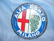 Alfa Romeo Milano Car Sign