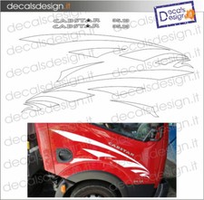 Adesivi portiere autocarro camion Nissan cabstar 35.10  furgone decals