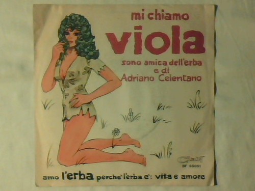Adriano celentano viola - adriano, 7"