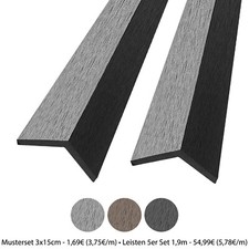 5 pezzi listelli di chiusura