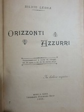 ORIZZONTI AZZURRI In Formato Premio Scuola 1909 MOSSO S. MARIA