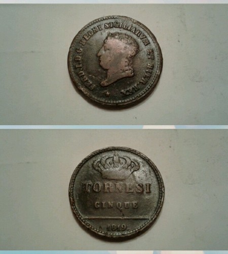 Raro tornesi 1819 - raro,