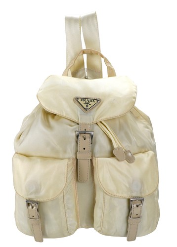 Zaino vintage prada avorio - zaino,