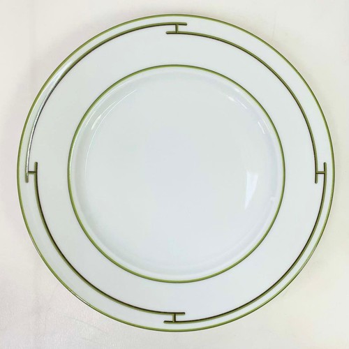 Hermès rhythm green plate - hermès,