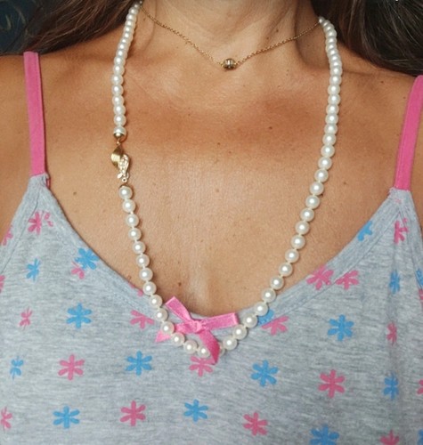 Collana perle vere alta - collana,