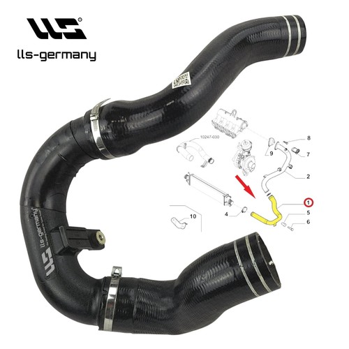 Turboscarico tubo intercooler - tubo,
