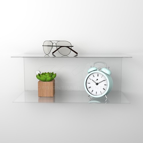 Comodino sospeso 45x15 - comodino, cm