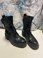 Replay stivaletto biker stringato moto Rave  Ortholite 41 /42 pelle mai usato