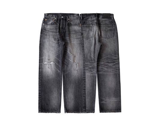 Jeans rosso tornado retrò