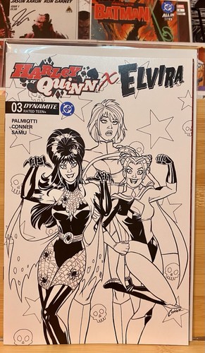 Harley quinn and elvira - quinn,, 03