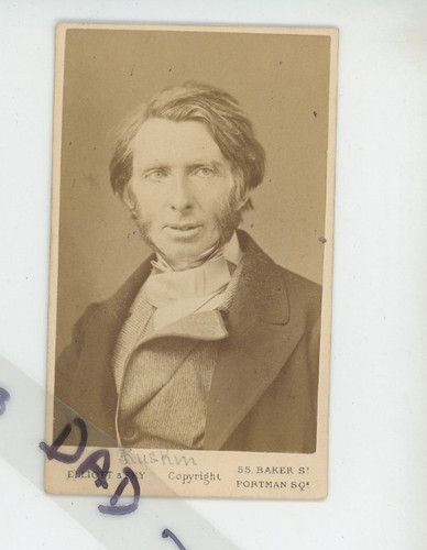 Cdv vintage john ruskin - vintage,