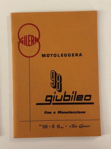 Gilera motoleggera giubileo - gilera,