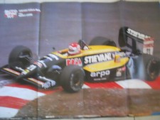 POSTER Stievani Osella FA1L Nicola Larini 80x50 cm [GS43]