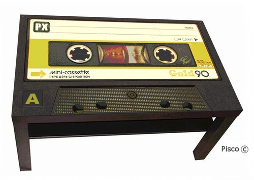 Tavolino cassette gold - px,