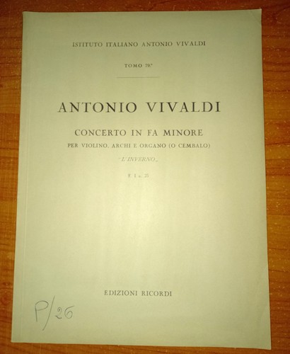Vivaldi concerto fa - vivaldi,, minore