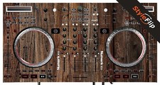 Numark NS6 | Color Wood 3 | Decalcomania protettiva | Pelli StyleFlip