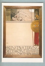 Gustav klimt carte postale - ,