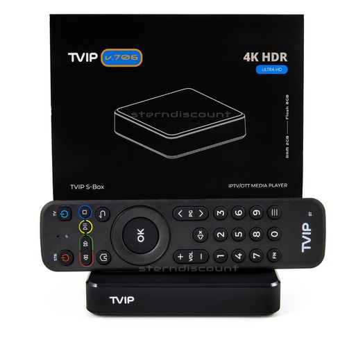 Tvip box 706 uhd - v.706, 4k