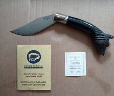 Coltello Boiccu Arbus, Manico Lupo