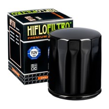 Hiflo HF171B Filtro olio nero per Harley-Davidson FXDF Dyna Fat Bob 09-17-
