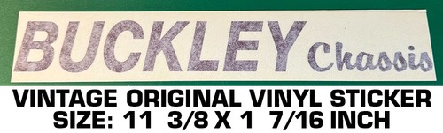 Buckley chassis vintage - chassis,