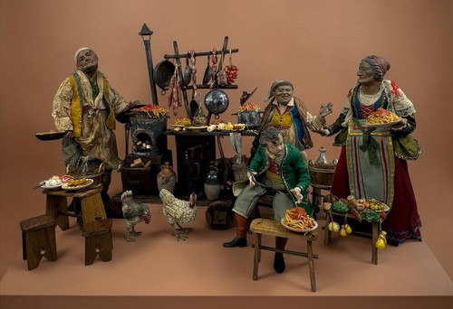 Scena oste presepe - scena, 39