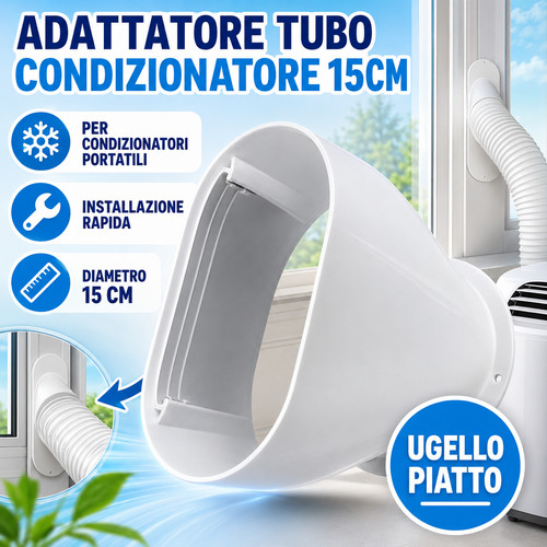 Adattatore tubo scarico - tubo,