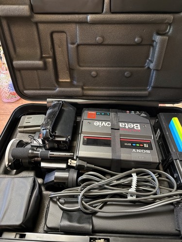 Videocamera vintage sony - videocamera,