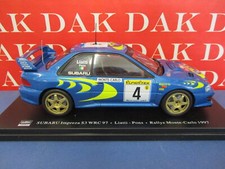 Die cast 1/24 Modellino Auto Subaru Impreza WRC 97 Rally Monte Carlo 1997 Liatti