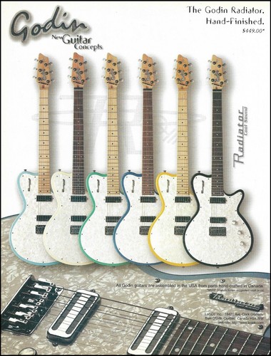Pubblicità chitarra elettrica