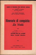 L. DI MARIA, P. GALLESIO- ITINERARIO DI CONQUISTA. LA VIRTU'- ROMA,  1954