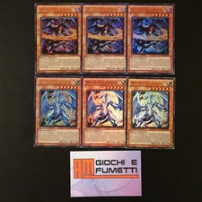 LOTTO DRAGO LUCEPULSAR E FIAMMANERA in italiano YUGIOH rarità ULTRA yu-gi-oh!
