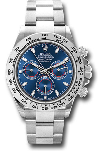 Rolex daytona blue index dial - rolex,
