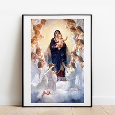 Stampa Bouguereau la Vergine