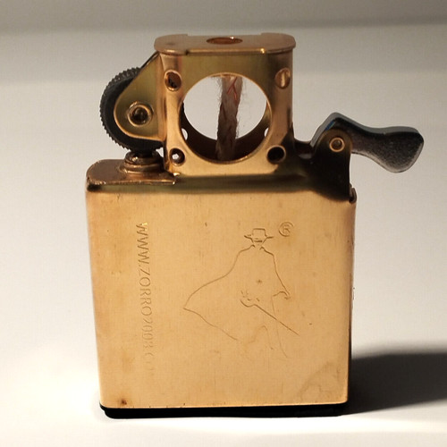 Zorro brass pipe lighter - zorro,