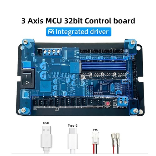 Scheda controllo grbl - scheda, di