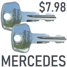2 MERCEDES ROOF RACK KEY Car