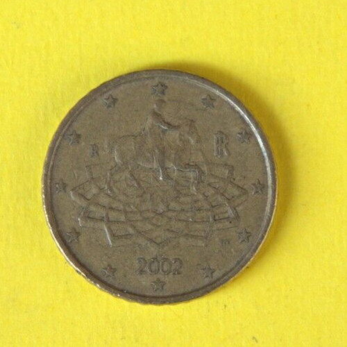 Moneta italia centesimi - italia, 50