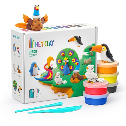 Hey clay set barattoli di - clay,