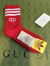 Calze Gucci Adidas rosse ad
