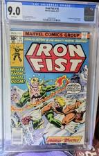 🔥CGC 9.0 Iron Fist # 14 -