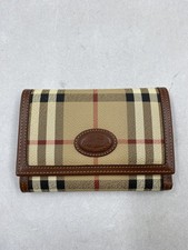 Burberry Leather Beige Check