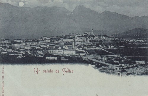 Cartolina belluno un - cartolina, di