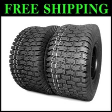 Confezione da 2 pneumatici per tosaerba 15x6-6, capacità 570 libbre