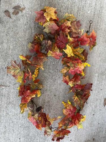 Ghirlanda autunno foglie di - ,