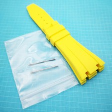 Cinturino in gomma gialla 27