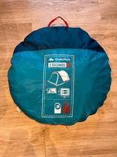 QUECHUA Tenda da Lancio - 2 Seconds per 2 Persone - Buone Condizioni, Verde, Tenda
