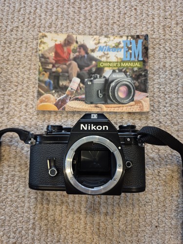 Nikon slr fotocamera - em,