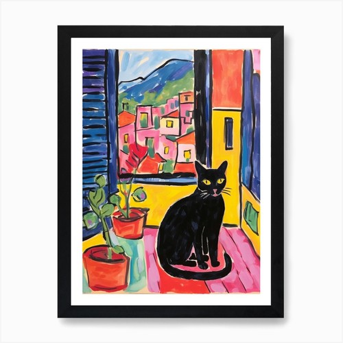 Quadro gatto a - un,