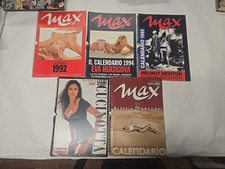 Lotto 5 Calendario Max Magazine 1992 , 1994, 1995, 1997 E Alessia Marcuzzi